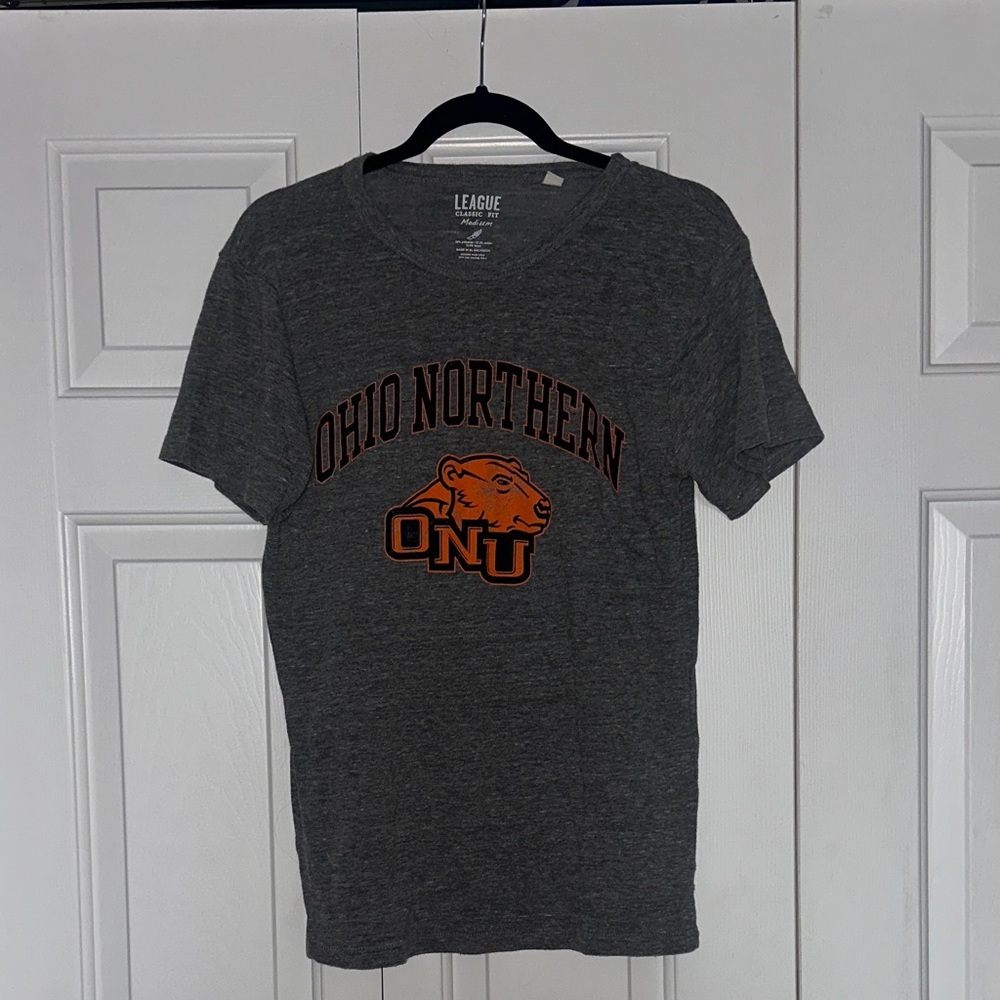 League Charcoal Ohio Northern Tee